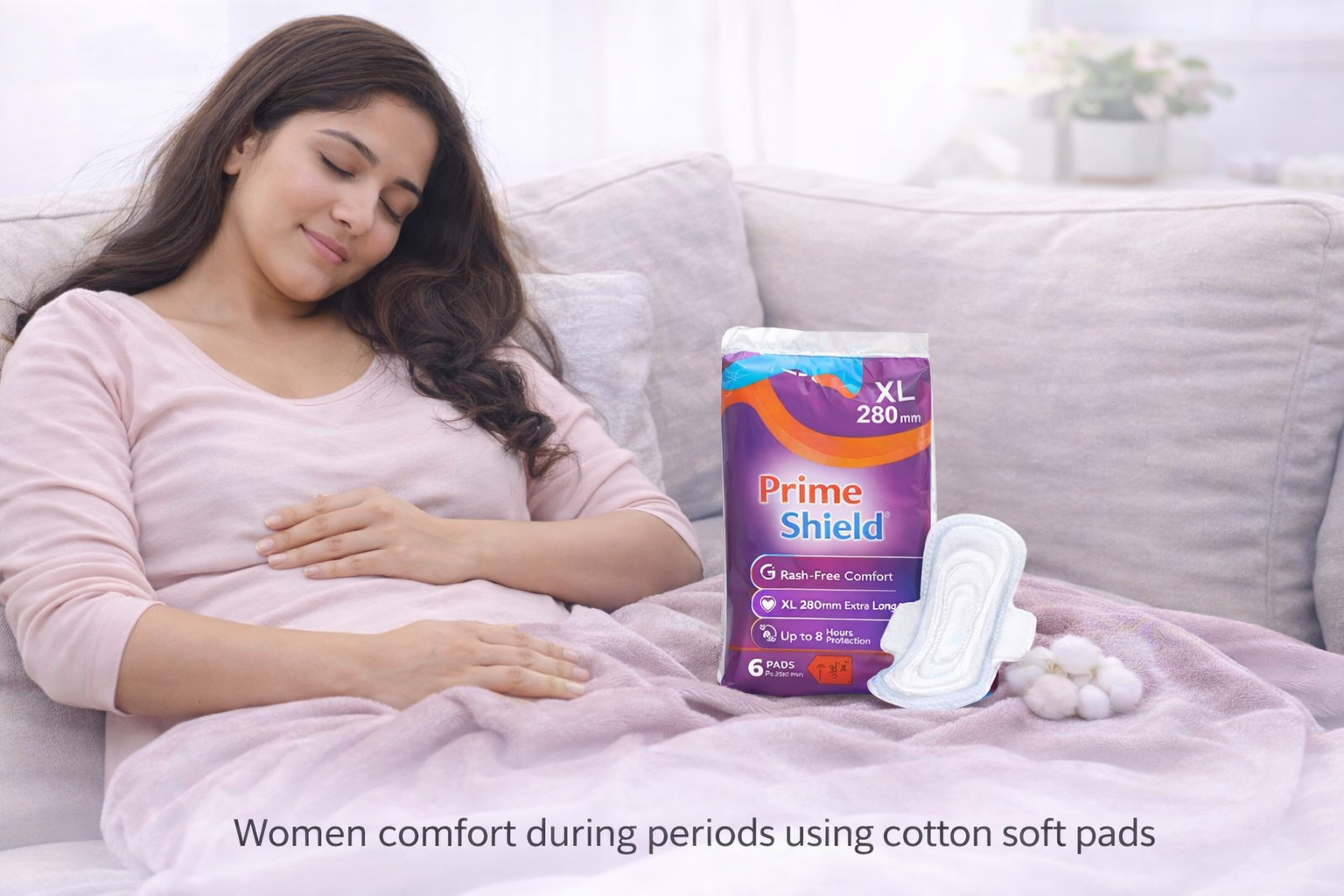 Happy Woman - Comfortable Periods