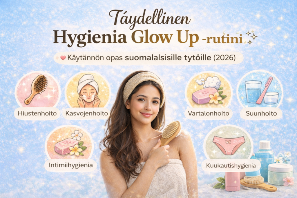 taydellinen-hygieniarutiini-glow-up-opas